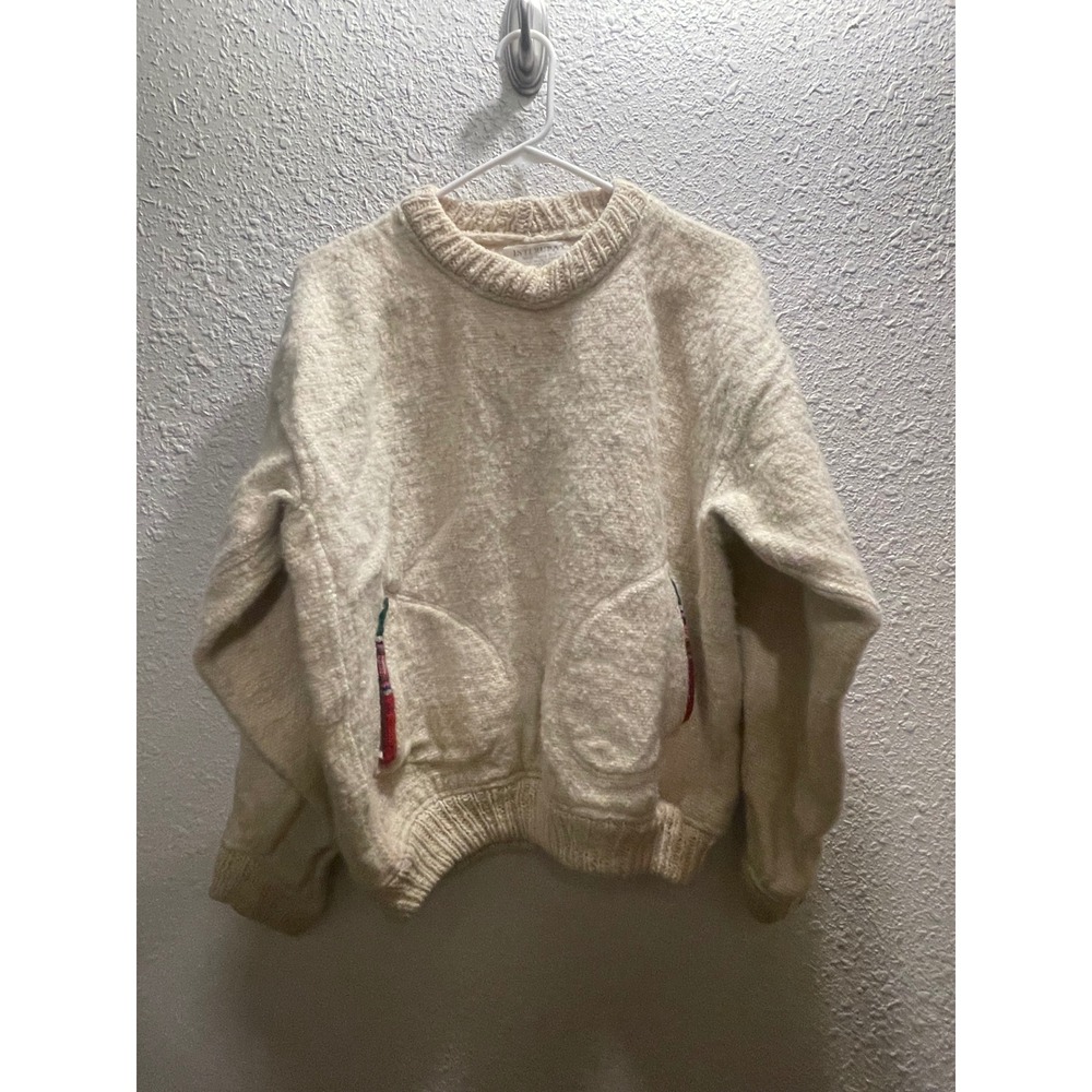 Vintage "Rare"Inti Rupay %100 Baby Alpaca Wool Sweater.